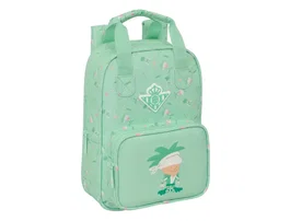 Safta - Mochila infantil Colección Real Betis Balompié para preescolar, diseño oficial, asas ajustables, 280x200x80 mm