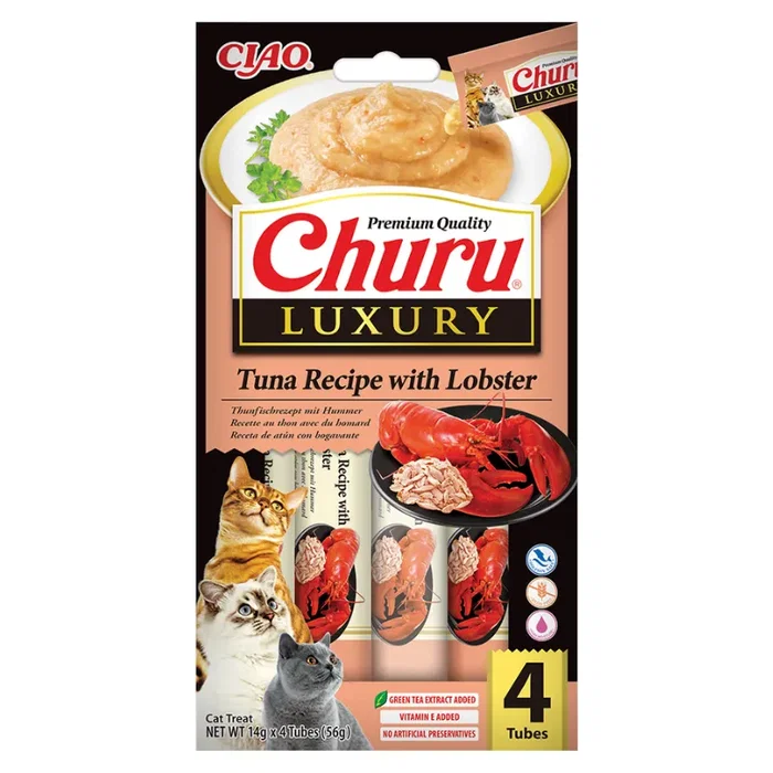 Churu Luxury Atún con Langosta Receta 12x56 gr Churu Luxury Atún con Langosta Receta 12x56 gr