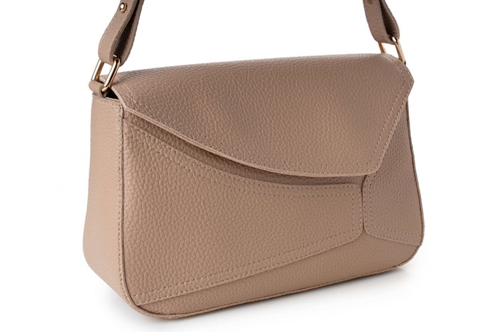 Lucky Bees 1273 Bolso de Cuero de Polivinilo Color Camello