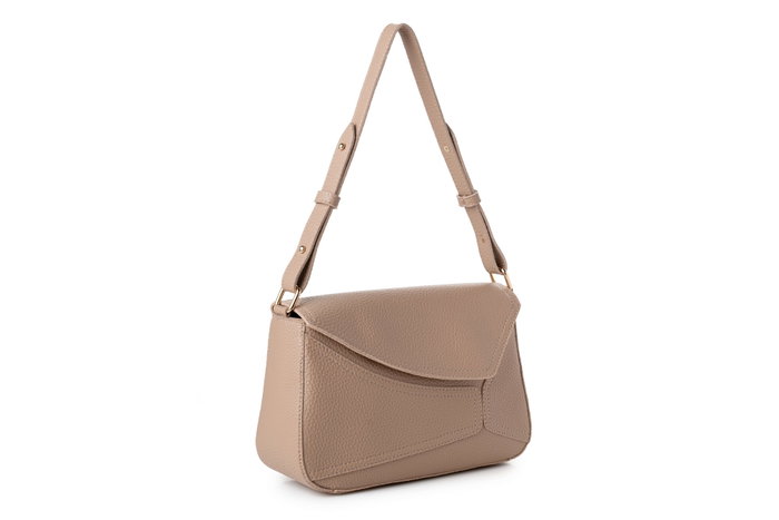 Lucky Bees 1273 Bolso de Cuero de Polivinilo Color Camello
