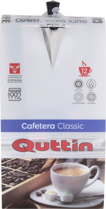 Quttin Cafetera 12 Servicios Classic Ø19.5X12X24 cm (6 Unidades)