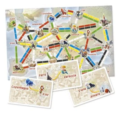 Asmodee ¡Aventureros al Tren! El Primer Viaje Asmodee ¡Aventureros al Tren! El Primer Viaje