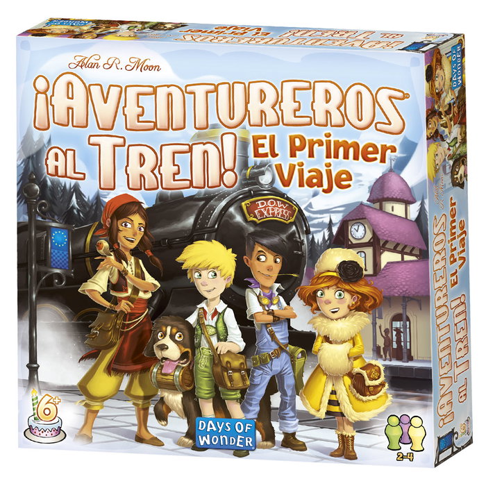 Days of Wonder Juego de Mesa ¡Aventureros Al Tren! El Primer Viaje para Niños a partir de 6 años Español Days of Wonder Juego de Mesa ¡Aventureros Al Tren! El Primer Viaje para Niños a partir de 6 años Español
