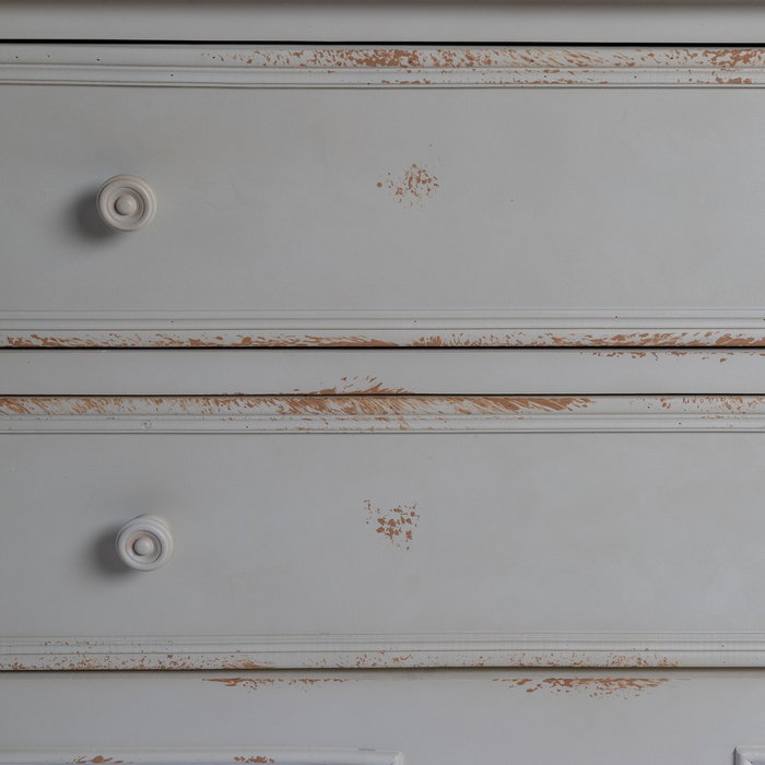 Mueble Auxiliar Natural-Crema Madera 80 X 45 X 60 cm