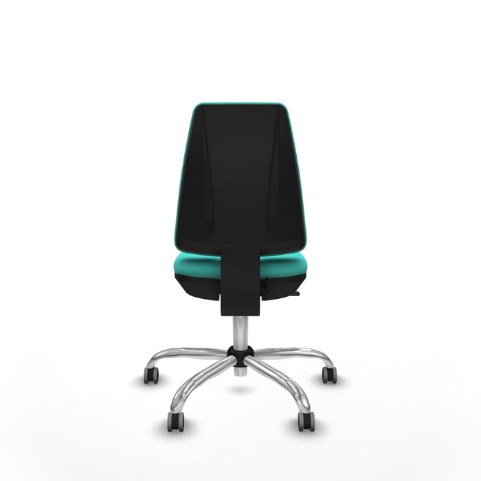PIQUERAS Y CRESPO Silla de oficina Elche Turquesa sin brazos PIQUERAS Y CRESPO Silla de oficina Elche Turquesa sin brazos