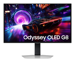 Samsung Monitor Gaming Odyssey OLED G8 S27FG810SU / LS27FG810SUXEN, 27 Pulgadas, Plata