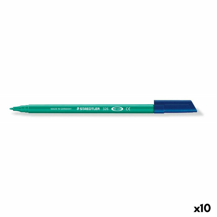 Staedtler Noris Club Rotulador Verde (Set de 10)