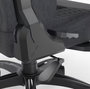 Corsair TC100 RELAXED Silla Gaming Ergonómica con Asiento y Respaldo Acolchados en Tela, Color Gris y Negro, Reposabrazos 2D Ajustables, Soporta 120 kg