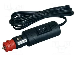 PRO CAR Enchufe de mechero de coche con conductos