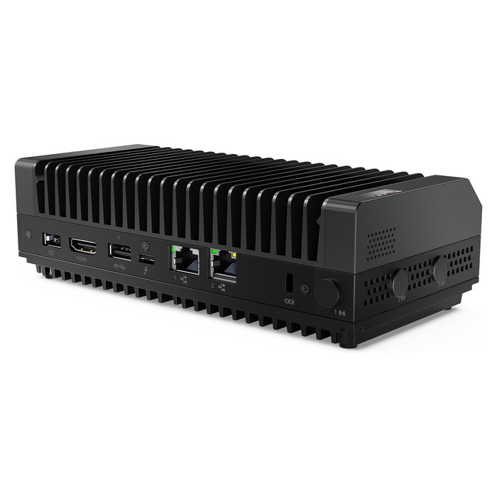 Lenovo ThinkEdge SE30 Mini PC, Intel Celeron 6305E 1.8 GHz, 8 GB RAM, 256 GB SSD NVMe, WiFi 6, Windows 11 IoT Enterprise (Alemán)
