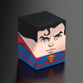 Ultimate Guard SQR-010001-236-011-00 Caja de Mazos SQR para Juegos de Mesa - DC Justice League Superman, Multicolor