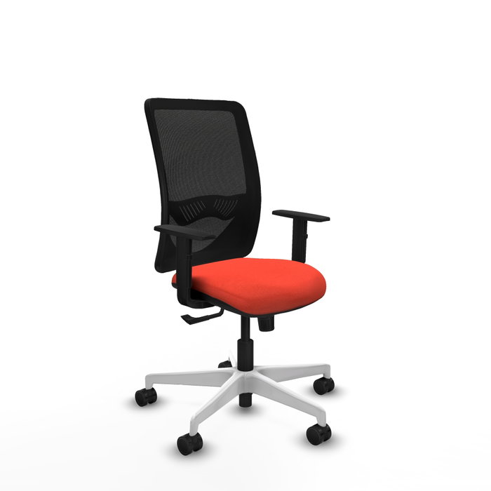 PIQUERAS Y CRESPO Silla de oficina Zulema con Mecanismo Sincro Naranja oscuro y Negro PIQUERAS Y CRESPO Silla de oficina Zulema con Mecanismo Sincro Naranja oscuro y Negro