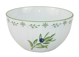 DKD Home Decor Bol de Porcelana Olivo Verde
