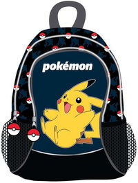 Mochila junior pokemon "pokeball" 30x40x15cm