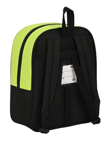 Mochila Escolar Real Betis Balompié Negro Lima 22 x 27 x 10 cm