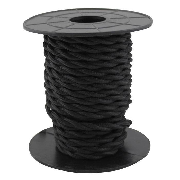 GSC Evolution Cable textil 10M (2x0.75mm) trenzado Negro GSC Evolution Cable textil 10M (2x0.75mm) trenzado Negro