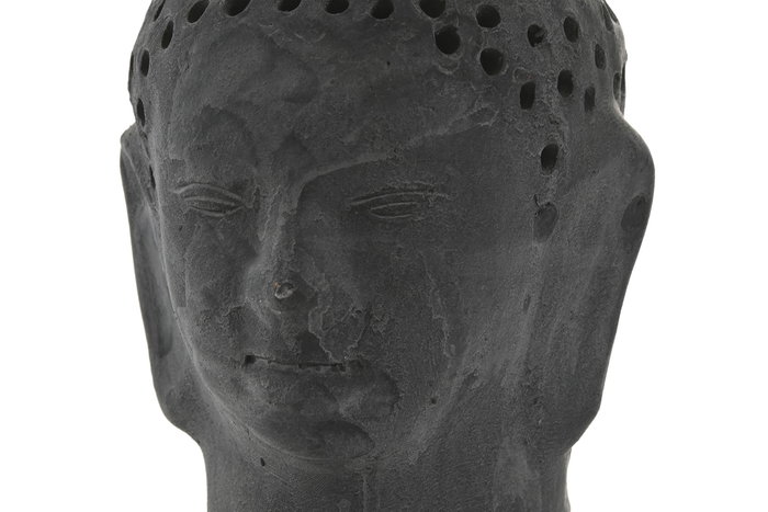 DKD Home Decor Portavelas de Terracota Buda