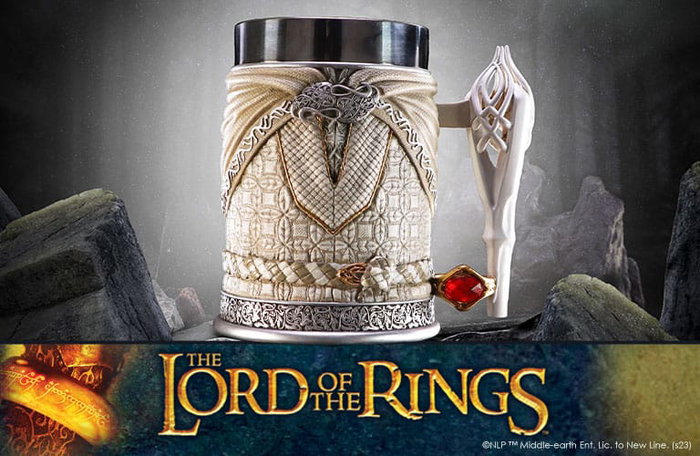 El Señor de los Anillos Jarro Gandalf the White 15 cm