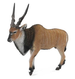 Collecta Eland Gigante XL 88563 Réplica Pintada a Mano de Animal Salvaje Modelo a Escala de Alta Calidad para Niños +3 Años