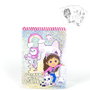 CERDÁ Set papelería coloreable La Casa de Muñecas de Gabby