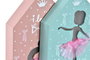 DKD Home Decor Decoración Luminosa LED Ballet Surtido Azul y Rosa