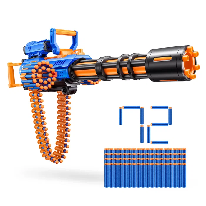 ZURU XSHOT Insanity - Rage Fire Lanzador Motorizado con 72 Dardos
