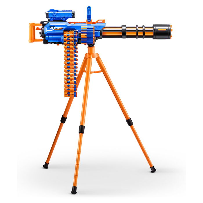 ZURU XSHOT Insanity Rage Fire Pistola de Juguete, 72 Dardos, Alcance 27m, 40 Disparos, Edad 8+