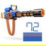 ZURU XSHOT Insanity Rage Fire Pistola de Juguete, 72 Dardos, Alcance 27m, 40 Disparos, Edad 8+
