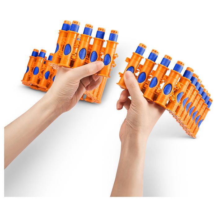 ZURU XSHOT Insanity Rage Fire Pistola de Juguete, 72 Dardos, Alcance 27m, 40 Disparos, Edad 8+