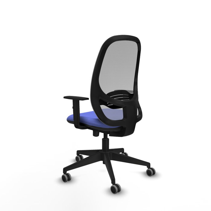 PIQUERAS Y CRESPO Silla de oficina Cilanco Azul claro y Gris