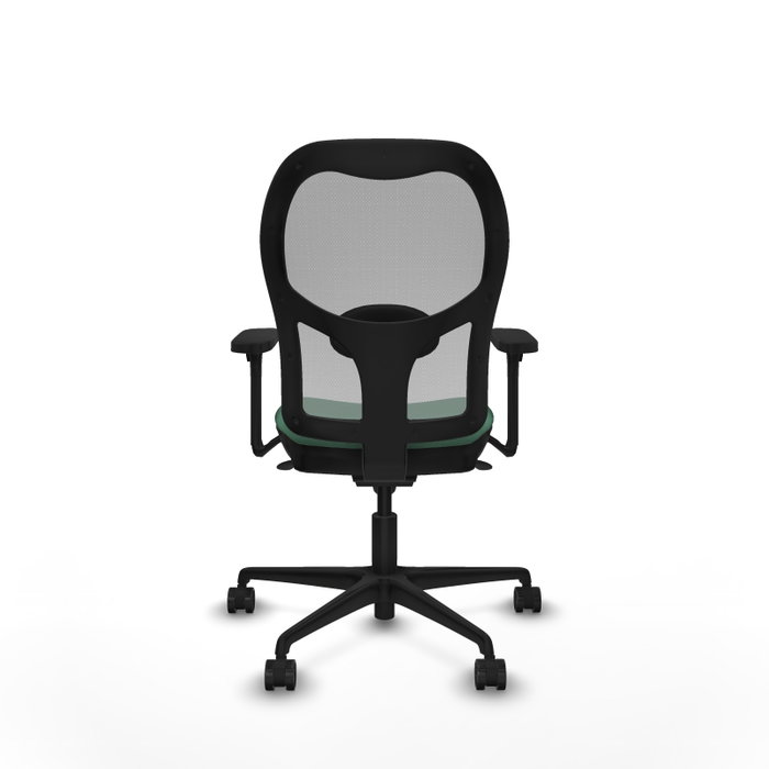 PIQUERAS Y CRESPO Silla de oficina Jorquera Verde esmeralda y Gris PIQUERAS Y CRESPO Silla de oficina Jorquera Verde esmeralda y Gris