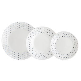 Vajilla Opal Alissa Arcopal 18 Piezas - 6 Personas