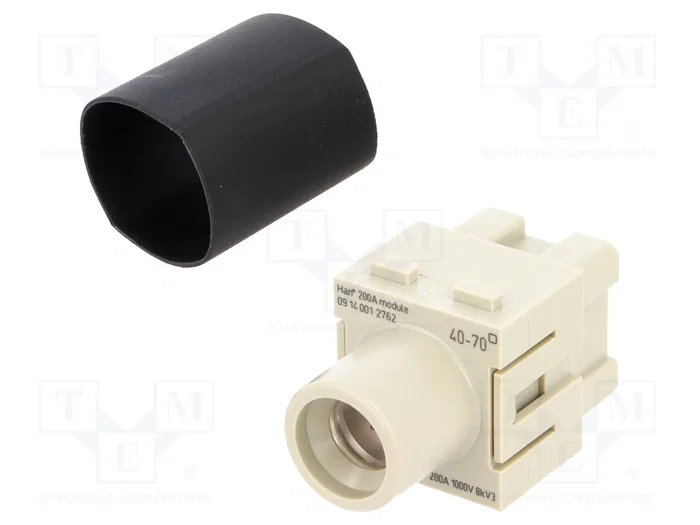 HARTING Han-Modular® Módulo Hembra 200A 1000V 1 PIN HARTING Han-Modular® Módulo Hembra 200A 1000V 1 PIN
