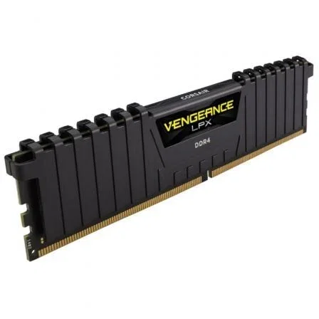 Corsair CMK16GX4M2A2400C14 Memoria RAM Vengeance LPX 16GB (2x8GB) DDR4 2400MHz CL14 DIMM XMP 2.0 Overclocking Perfil Bajo Negra