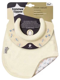 Tommee Tippee Babero Reut Lactancia C/Velcro +0 M 1 Unidad