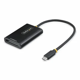 StarTech.com 1B-USB-C-CFE-ADAPTER - Lector de Tarjetas CFexpress Tipo B USB 3.2 Gen 2 Type-C 10Gbps - Negro - Compatible con Windows, macOS, Linux, ChromeOS - Con Cable Integrado