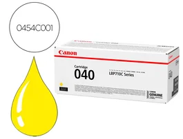 Canon 040Y Toner Original Amarillo para Impresoras LBP710 y LBP712