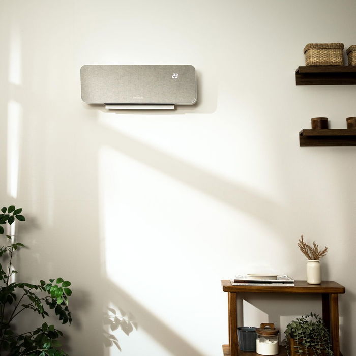Calefactor Split Cerámico de Pared Cecotec ReadyWarm 3000 2000 W Beige