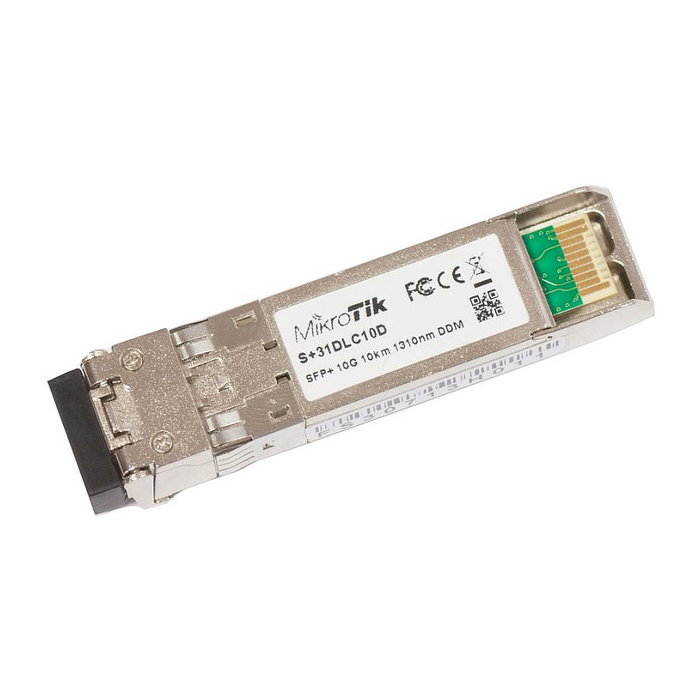 MikroTik S+31DLC10D Módulo Transceptor SFP+ de Fibra Óptica MikroTik S+31DLC10D Módulo Transceptor SFP+ de Fibra Óptica