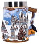Nemesis Now Jarra Harry Potter Hogsmeade Village 16 cm de Resina Blue Light Edition