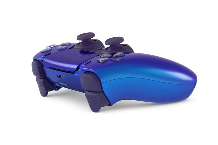 Sony Mando DualSense Chroma Indigo para PlayStation 5 (PS5) - Mando Inalámbrico Oficial con Respuesta Háptica y Gatillos Adaptativos