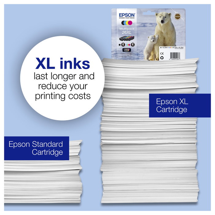 Epson Claria Premium Cartucho Magenta 26 C13T26134012 Epson Claria Premium Cartucho Magenta 26 C13T26134012