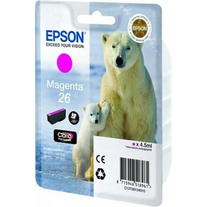 Epson Claria Premium Cartucho Magenta 26 C13T26134012 Epson Claria Premium Cartucho Magenta 26 C13T26134012