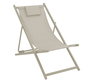 DKD Home Decor Hamaca para Terraza y Jardín con Cojín, 4 Posiciones, Color Crema, Dimensiones 103 x 96 x 61 cm