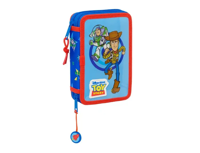 Safta Plumier Toy Story Good Vibes de Doble Cremallera con 29 Piezas Safta Plumier Toy Story Good Vibes de Doble Cremallera con 29 Piezas