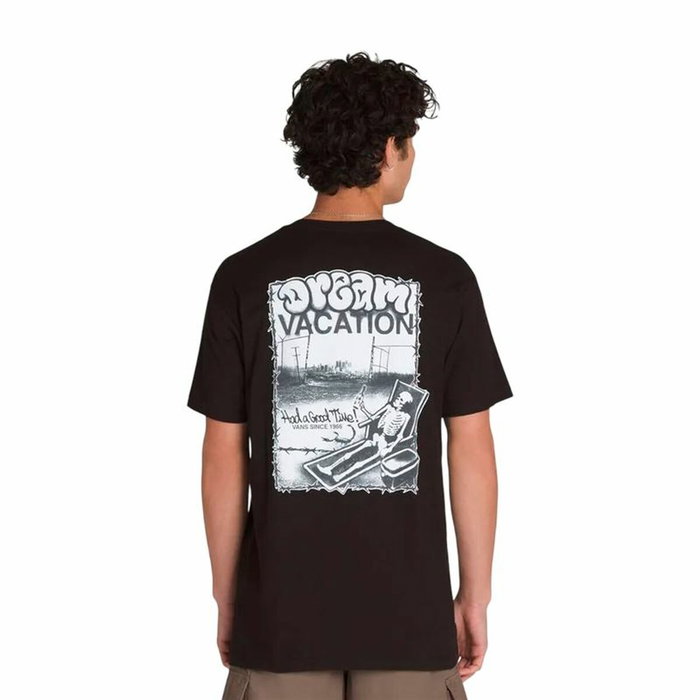 Camiseta de Manga Corta Hombre Vans Good Times 66 SS Negro