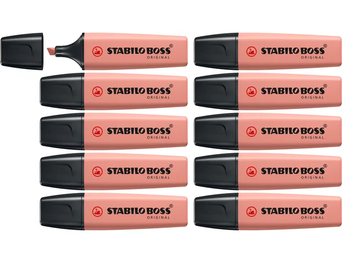 Stabilo Boss Original Naturecolors Siena Set de 10 Stabilo Boss Original Naturecolors Siena Set de 10