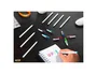 BIC Cristal UP Bolígrafo de Tinta Negra 1,2 mm (Set de 20)