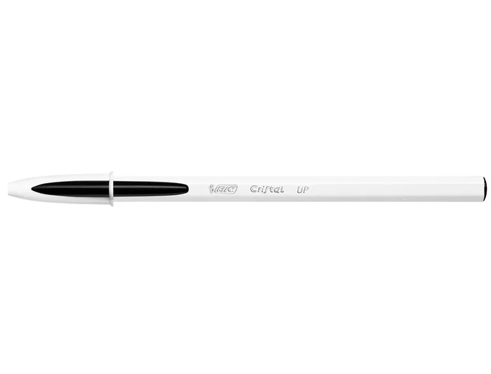 BIC Cristal UP Bolígrafo de Tinta de Aceite Negro (Set de 20) units