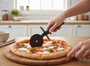 Quttin Cortapizza Mango Acero 20 cm Black - 24,5 x 8,9 x 2 cm (24 Unidades)